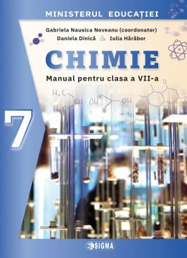 Coperta materialului auxiliar pentru clasa a Clasa a 7-a-a la Chimie de la editura domashno.publishers.sigma
