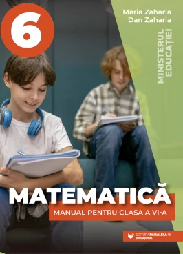 Coperta materialului auxiliar pentru clasa a Clasa a 6-a-a la Matematică de la editura domashno.publishers.paralela45